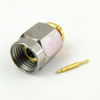 2.4mm Male (Plug) Connector For .047 SR Cable, Solder -- SMC24-047M