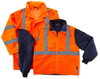 Ergodyne Glowear 8385 High-Visibility Orange Small Cold Condition Jacket - Inset Hood - Fits 34 to 36 in Chest - Thinsulate Insulation - 720476-24372 - 720476-24372 - R. S. Hughes Company, Inc.