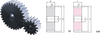 Module 1, 36 Tooth, Ground Carbon Steel Hubless Gears -- SSAG1-36J12