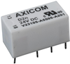 Relay, Signal, Dpdt, 250Vac, 220Vdc, 3A; Coil Voltage Axicom Te Connectivity - 36K3724 - Newark, An Avnet Company