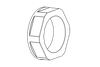 KGM | GMT | Hexagonal Locknuts- for Split Cable Glands, with Threads M16 - M85 -- 31120 - Image