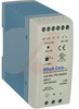 POWER SUPPLY,DIN RAIL,20W SINGLE OUTPUT,48VDC,0-1.25A,+/-1.0% TOLERANCE,200VP-P - 70076014 - Allied Electronics, Inc.