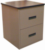 JS302 Jess Steel Two Drawer Steel Nightstand - JS302 - Jess Crate Furniture