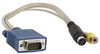1FT Video Card to S-Video and TV Adapter Cable -- TV01-06