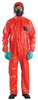 Ansell Microchem AlphaTec 68-CFR Red 2XL PVC/FR Treated Fabric Disposable Flame-Retardant Coverall - 076490-06070 -- 076490-06070 - Image