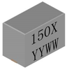 0.15uH, 10%, 0.38mOhm, 80Amp Max. SMD Power bead - SLR43327B-150K - ITG Electronics, Inc.