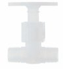 Chemically Inert Panel-Mount Needle Valve, 1/2