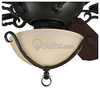 Santiago Collection Ceiling Fan Light Kit - P2641-80 - bulbs.com