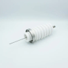 Power Feedthrough, 60,000 Volts, 6.5 Amps, 1 Pin, 0.156″ Stainless Steel Conductor, 3.25″ Dia Stainless Steel Weld Adapter - A3106-1-W - MPF Products, INC.