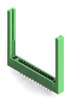 Card Edge Conn, Single Side, 12Pos, Th; Card Edge Connector Type Edac - 58AJ5256 - Newark, An Avnet Company