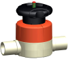 Valves - Plastic-Valves - diaphragm-Valves - 2-way-diaphragm-Valve -- 168515112 - Image