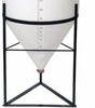 Inductor Cone Bottom Bulk Storage Tanks - 9908 - U.S. Plastic Corporation