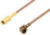 UMCX Plug to SSMB Plug Cable 24 Inch Length Using RG178 Coax - PE38930-24 - Pasternack