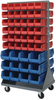 Storage Shelving with Bins - QMD-36H-230240 - Simplastics