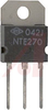 TRANSISTOR PNP SILICON DARLINGTON 100V IC=10A TO-3P CASE COMPLEMENT TO NTE269 - 70214628 - Allied Electronics, Inc.