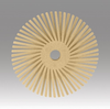 3M Scotch-Brite Ceramic RB-ZB Radial Bristle Brush - Ultra Fine Grade - 1/16 in Center Hole - 3/4 in Outside Diameter - 30001 - 048011-30001 - R. S. Hughes Company, Inc.