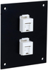 Universal Sub-Panel, 2 110 Category 5E Tool-Less Poe+ Compliant Jacks Rohs Compliant L-Com - 07AH3422 - Newark, An Avnet Company