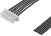 Cable Assy, 6Pos Rcpt-Free End, 75Mm; Connector To Connector Molex - 53AJ6413 - Newark, An Avnet Company