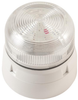 Beacon, Xenon, Transparent, Flashing, 3W, 24Vdc, Ip65, 85Mm Dia., 81Mm Height Rohs Compliant Klaxon - 58T5041 - Newark, An Avnet Company