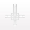 Cross Connector, Barbed - 61202 - Qosina Corp.