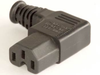 European IEC 60320/C15 Right Angle Connector -- UC-06AI - Image