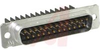 AMPLIMITE HDE-20 Plug, 25 Pos., IDC, w/Contacts, 26-22AWG, Front Metal Shell - 70041508 - Allied Electronics, Inc.