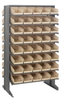 Quantum Storage Systems Sloped Shelving Unit Assemblies - 52642 - U.S. Plastic Corporation