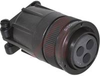 connector,metal circ,cl e,str plug,size20,3 #8 radsok socket cont,black zinc - 70039808 - Allied Electronics, Inc.