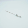 Power Feedthrough with Power Glove Connector, 10,000 Volts, 3 Amp, 1 Pin, 0.094″ Stainless Steel Conductor, 0.44″ Dia Stainless Steel Weld Adapter - A2535-3-W - MPF Products, INC.