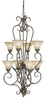 Large Chandeliers-Glass Shade - 58266 - Light Center (The)