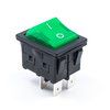Rocker Switches - 1400-RBW2ABLKGILFF1 - New Yorker Electronics Co., Inc.