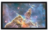 Buhl 100 Inch Diagonal, 49x87 Viewable Fixed Frame Projector Screen, 16:9 Format, Matte White Fabric - FF-100-A - Visual Sound, Inc.
