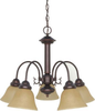 60-1251 Mid. Chandeliers-Glass Down - 754768 - Capital Lighting, Inc.
