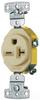 Duplex/Single Receptacle - RR205I - Hubbell Incorporated