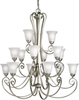 1829NI Large Chandeliers-Glass Shade - 433149 - Capital Lighting, Inc.