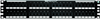 Patch Panel, Cat6, 48Port, 2Rack U; Connector Type Panduit -- 84K1292