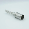 MS Series, Thermocouple Feedthrough, Type J, 5 Pairs, w/ Air-side Connector, 0.75″ Dia Stainless Steel Weld adapter - A0429-10-W - MPF Products, INC.