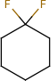 1,1-Difluorocyclohexane -- 1200-3-X0 - Image