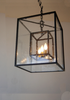 Square in Square Chandelier - CH198 - Steven Handelman Studios