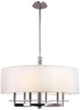 8830-PN Mid. Chandeliers-Drum Shades - 608337 - Capital Lighting, Inc.