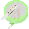 Battery; Lithium; Coin Cell; InsulationWrapped Tabs; 3V; 1000 MAH; High Temp - 70196972 - Allied Electronics, Inc.
