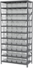 Shelving, Steel Shelving Kit, 18x36x79, 50 Bins - AS1879098SC - Akro-Mils, Inc.