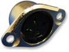 Din Audio / Video Connector, Socket, 7, Panel Mount, Plastic Body, Silver Plated Contacts Rohs Compliant Lumberg - 78R9066 - Newark, An Avnet Company