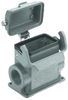 Heavy Duty Housing, 10B, 1 Lever, Panel; Heavy Duty Connector Type Harting - 04C8635 - Newark, An Avnet Company