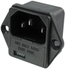 Power Entry, Rcpt, 10A, 250Vac, Solder; Product Range Qualtek Electronics - 17B7277 - Newark, An Avnet Company