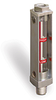 Steel Liquid Level Gage with High/Low Level Markings and 1/8” Female NPT Cap, 2 3/8” Sight Opening, 1/4” Male NPT Mounting Thread -- YA1066-1