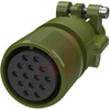 CABLE CONNECTING RECEPTACLE; ENIVIRONMENTALLY RESISTANT W/ STRAIN RELIEF; 14-#16 - 70039875 - Allied Electronics, Inc.