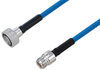 Plenum Snap-On 4.3-10 Male to N Female Low PIM Cable 48 Inch Length Using SPP-250-LLPL Coax Using Times Microwave Parts - PE3C6225-48 - Pasternack