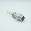 MS High Current Series, Multipin Feedthrough, 2 Pins, 700 Volts, 16 Amps per Pin, 0.094″ Nickel Conductors, 1.18″ QF / KF Flange -- A2567-1-QF - Image