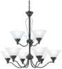 SL801911 Mid. Chandeliers-Glass Up - 751304 - Capital Lighting, Inc.